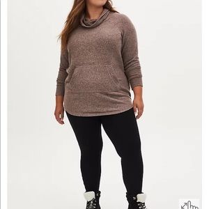 Cowl neck shirt- torrid “super soft”